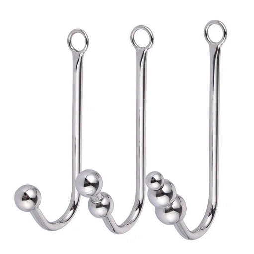 Anal Hook Beaded Cuffs with and 5334 Collar Elegant 0214